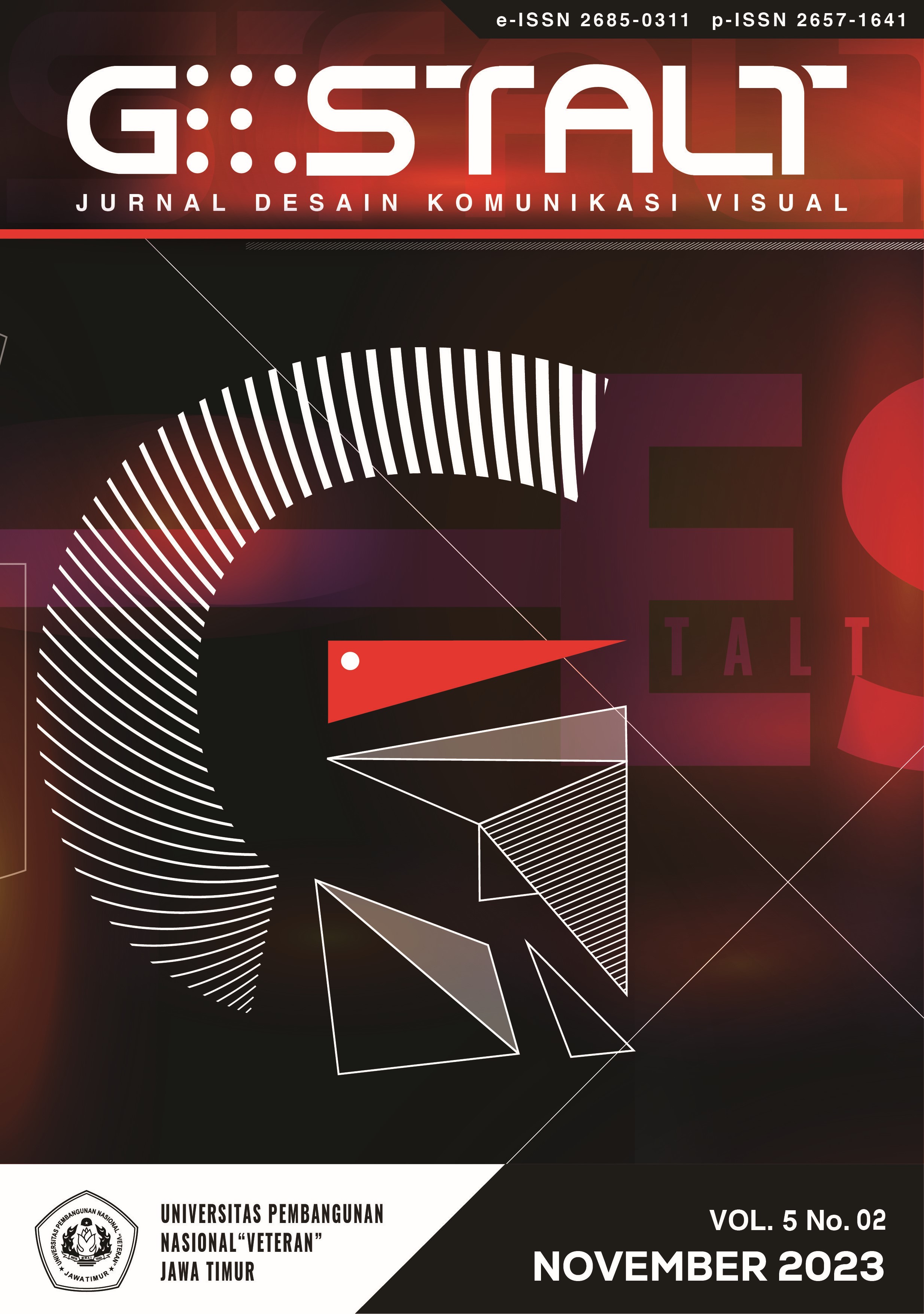 					View Vol. 5 No. 2 (2023): Jurnal Gestalt : Desain Komunikasi Visual
				